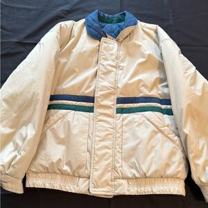 VINTAGE reversible Members Only coat